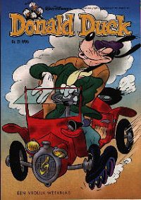 Front cover: Donald Duck - 1996 - Nr. 21