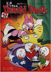 Front cover: Donald Duck - 1997 - Nr. 21