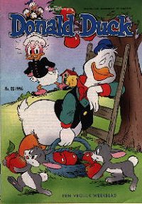 Front cover: Donald Duck - 1996 - Nr. 22