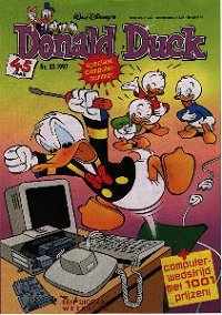 Front cover: Donald Duck - 1997 - Nr. 23