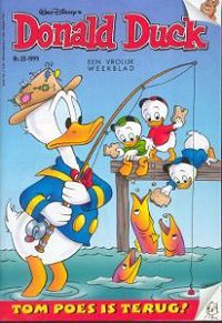 Front cover: Donald Duck - 1999 - Nr. 23