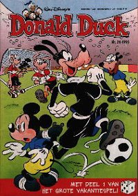 Front cover: Donald Duck - 1996 - Nr. 24