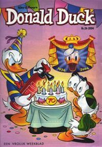 Front cover: Donald Duck - 2004 - Nr. 24