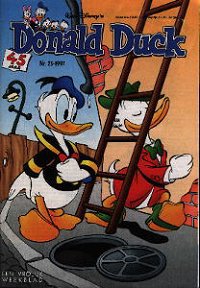 Front cover: Donald Duck - 1997 - Nr. 25