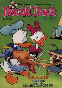 Front cover: Donald Duck - 1995 - Nr. 27