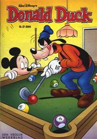 Front cover: Donald Duck - 2004 - Nr. 27