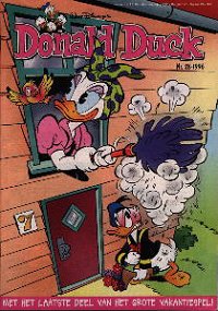 Front cover: Donald Duck - 1996 - Nr. 28