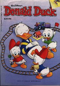 Front cover: Donald Duck - 1998 - Nr. 29