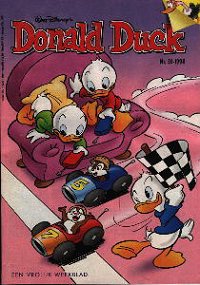 Front cover: Donald Duck - 1998 - Nr. 33