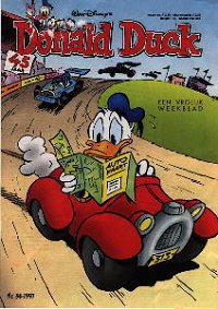 Front cover: Donald Duck - 1997 - Nr. 34