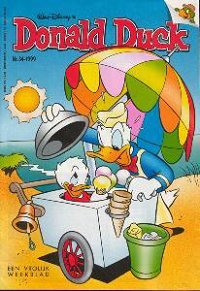 Front cover: Donald Duck - 1999 - Nr. 34