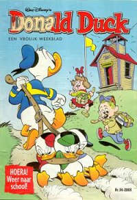 Front cover: Donald Duck - 2003 - Nr. 34