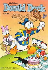 Front cover: Donald Duck - 2005 - Nr. 34