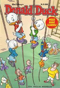 Front cover: Donald Duck - 2005 - Nr. 35