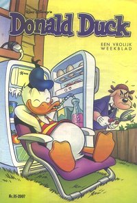 Front cover: Donald Duck - 2007 - Nr. 35