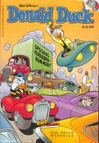 Front cover: Donald Duck - 1999 - Nr. 36