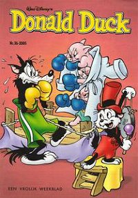 Front cover: Donald Duck - 2005 - Nr. 36