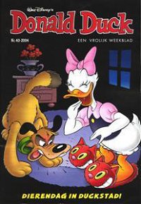 Front cover: Donald Duck - 2004 - Nr. 40