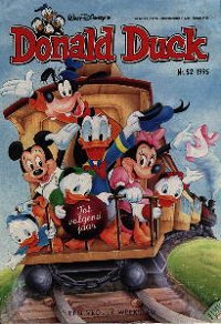 Front cover: Donald Duck - 1995 - Nr. 52