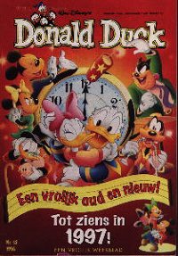 Front cover: Donald Duck - 1996 - Nr. 52