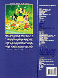 Back cover: Sneeuwwitje en de Zeven Dwergen