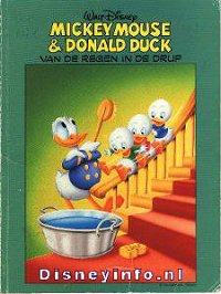 Front cover: Mickey Mouse & Donald Duck - 007 - Van De Regen In De Drup