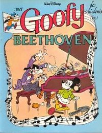 Front cover: Met Goofy De Geschiedenis In 3: Beethoven