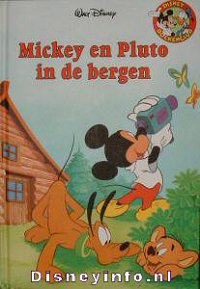 Front cover: Mickey En Pluto In De Bergen