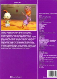 Back cover: Chicken Little