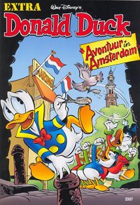 Front cover: Donald Duck: Avontuur In Amsterdam