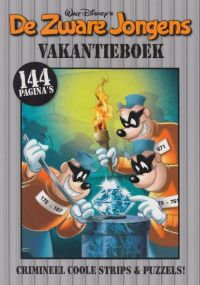 Front cover: De Zware Jongens: Vakantieboek