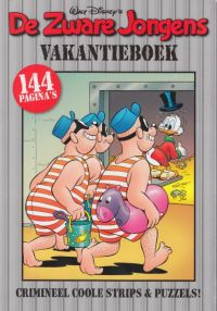 Front cover: De Zware Jongens: Vakantieboek