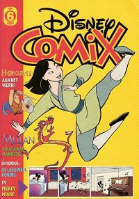 Front cover: Disney Comix - 06 - Mulan