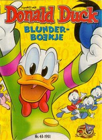 Front cover: Donald Duck Blunderboekje - 1951 - Nr. 43