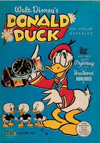 Front cover: Donald Duck - 1952 - Nr. 01