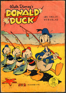 Front cover: Donald Duck - 1952 - Nr. 02