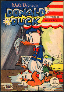 Front cover: Donald Duck - 1952 - Nr. 06