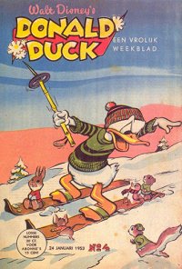 Front cover: Donald Duck - 1953 - Nr. 04