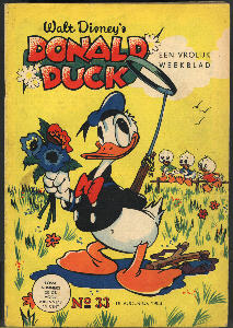 Front cover: Donald Duck - 1953 - Nr. 33