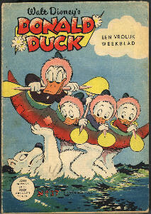 Front cover: Donald Duck - 1953 - Nr. 37