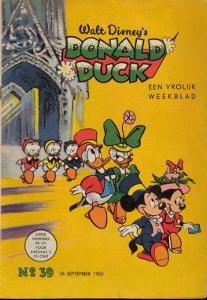 Front cover: Donald Duck - 1953 - Nr. 39