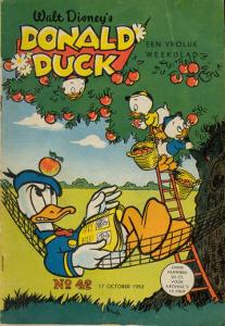 Front cover: Donald Duck - 1953 - Nr. 42