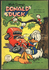 Front cover: Donald Duck - 1953 - Nr. 43