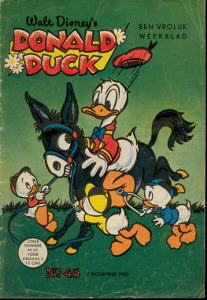 Front cover: Donald Duck - 1953 - Nr. 45