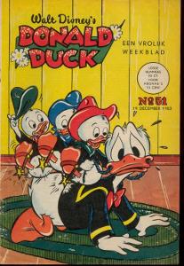 Front cover: Donald Duck - 1953 - Nr. 51