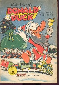 Front cover: Donald Duck - 1953 - Nr. 52