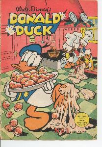 Front cover: Donald Duck - 1954 - Nr. 01