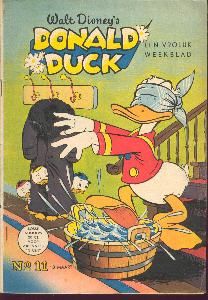 Front cover: Donald Duck - 1954 - Nr. 11