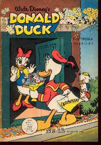 Front cover: Donald Duck - 1954 - Nr. 13