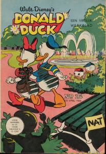 Front cover: Donald Duck - 1954 - Nr. 15